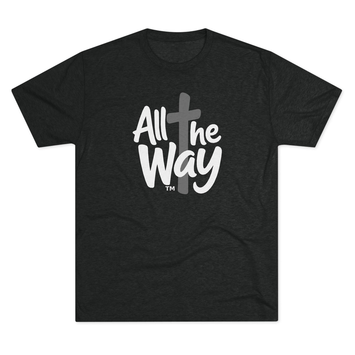 All the Way logo T-Shirt | Christian faith tee (Next level 6010)