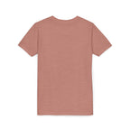 Youth Tee — "Built Different" Psalm 139:14 Christian Kids Shirt (Bella Canvas 3001y)