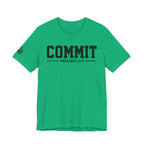 Commit Proverbs 16:3 Tee — Christian Faith Inspirational T-Shirt (Bella+Canvas 3001)