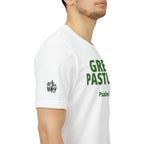 "Green Pastures" Psalm 23:2 Tee — Christian Faith Inspirational T-Shirt (Bella+Canvas 3001)
