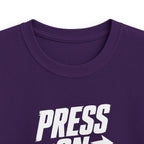 YOUTH "PRESS ON" Philippians 3:13–14 Tshirt (Gildan 64000y)