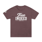 Oversized "Free Indeed" John 8:36 T-Shirt — Inspirational Christian  Tee (Bella+Canvas 4810)