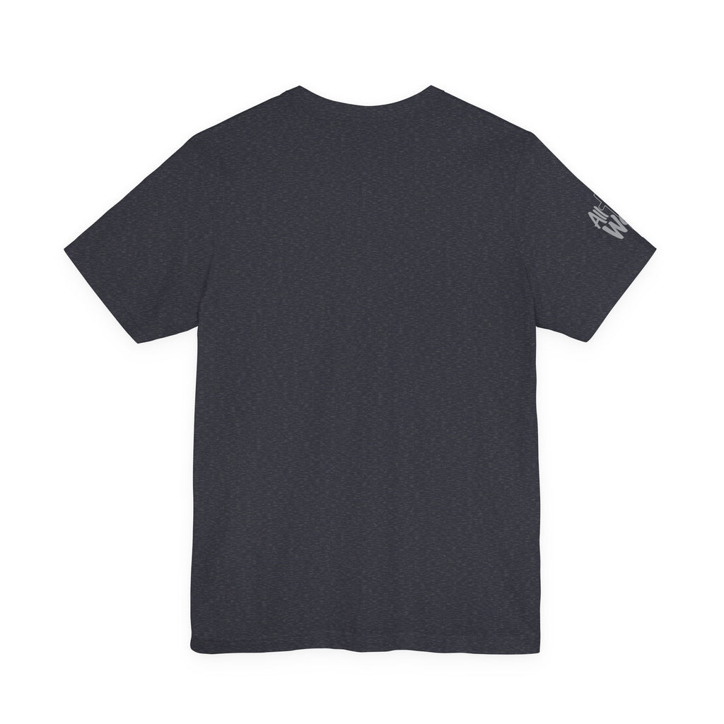 "All The Way" Matthew 10:38-39 Tee — Christian Faith Inspirational T-Shirt (Bella Canva 3001)