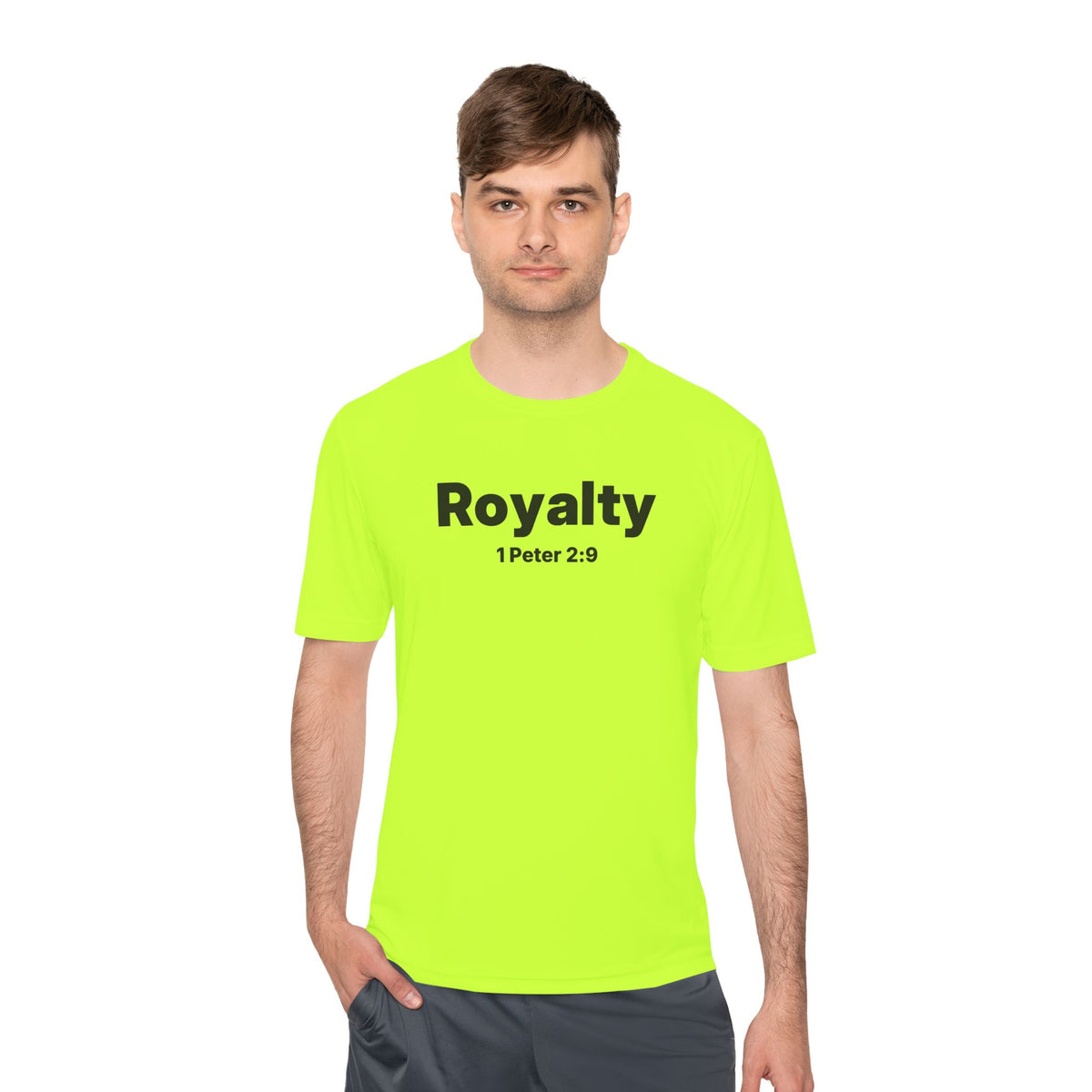 Moisture Wicking Tee "Royalty" 1 Peter 2:9 (Sport Tek)