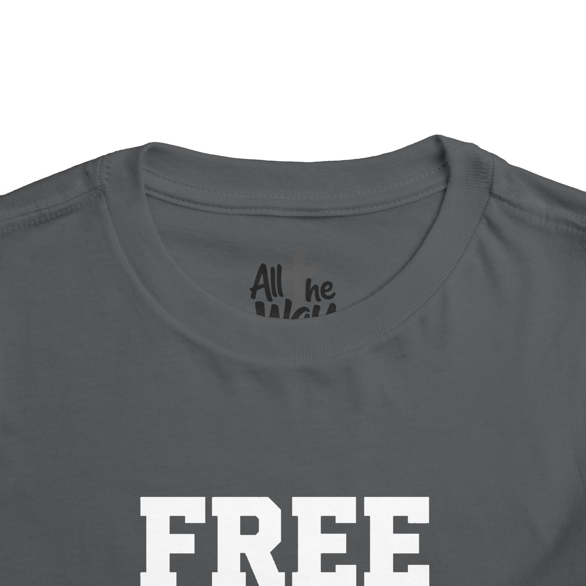 Toddler "Free Indeed"  John 8:36 Tee — Faith-Based Kids Shirt -Final