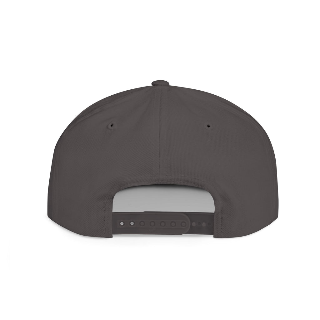 Snapback Hat — "FREE INDEED" John 8:36 Embroidered Flat-Bill Cap