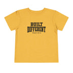 Toddler "Built Different"  Psalm 139:14 Tee — Faith-Based Kids Shirt