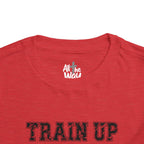 Toddler "TRAIN UP" Proverbs 22:6 Tee — Faith-Based Kids Shirt