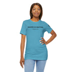 "Heaven is Waiting" Philippians 3:20 Faith Shirt  (Bella+Canvas 3001)