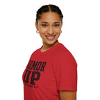 "Armor Up" Ephesians 6:11 T-Shirt — Christian Faith Tee (Gildan 64000)