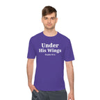Moisture Wicking Tee "Under his Wings" Psalm 91:4 (Sport tek)