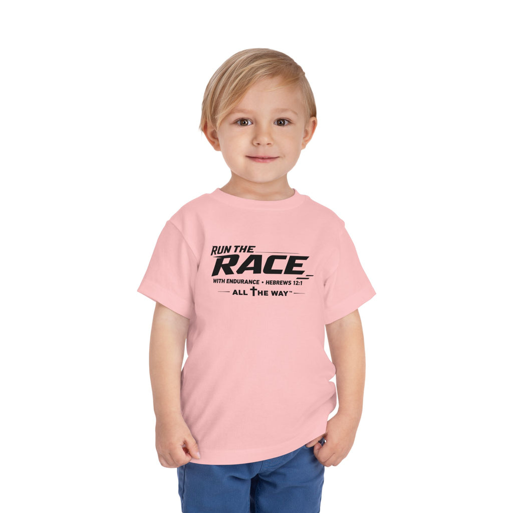 Toddler "Run the race" Hebrews 12:1