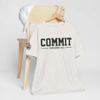 Commit Proverbs 16:3 Tee — Christian Faith Inspirational T-Shirt (Bella+Canvas 3001)