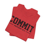 Commit Proverbs 16:3 Tee — Christian Faith Inspirational T-Shirt (Bella+Canvas 3001)