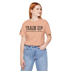 "Train Up" Proverbs 22:6 Tee — Christian Faith Inspirational T-Shirt (Bella+Canvas 3001)