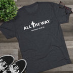 All The Way Christian Shirt Matthew 10:38-39 | Crew Tee (signature series) Next level 6010