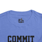 Toddler "Commit" Proverbs 16:3 Tee — Faith-Based Kids Shirt