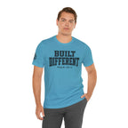 "Built Different" Psalm 139:14 Tee — Christian Faith Inspirational T-Shirt (Bella+Canvas 3001)