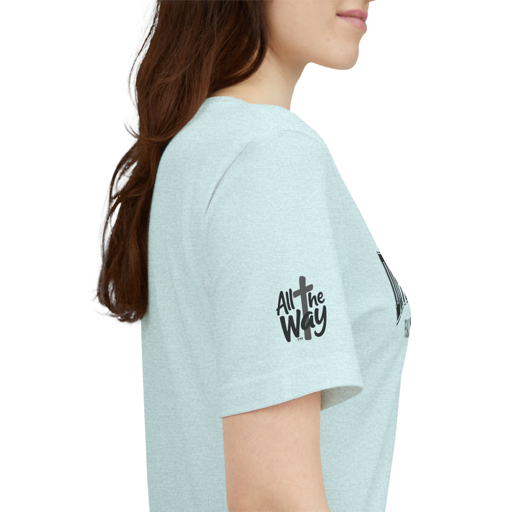 "Built Different" Psalm 139:14 Tee — Christian Faith Inspirational T-Shirt (Bella+Canvas 3001)