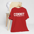 Commit Proverbs 16:3 Tee — Christian Faith Inspirational T-Shirt (Bella+Canvas 3001)