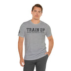 "Train Up" Proverbs 22:6 Tee — Christian Faith Inspirational T-Shirt (Bella+Canvas 3001)
