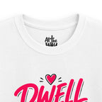 Girls 'Dwell' Psalm 91:1 Tshirt- Bella (Front and Back)
