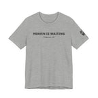 "Heaven is Waiting" Philippians 3:20 Faith Shirt  (Bella+Canvas 3001)