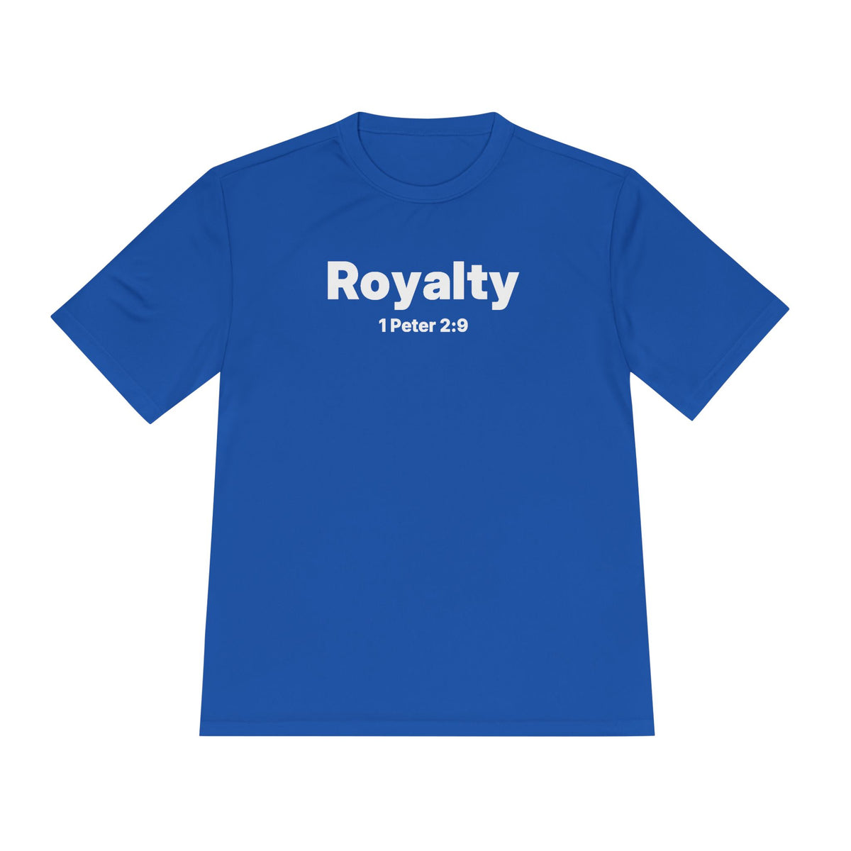 Moisture Wicking Tee "Royalty" 1 Peter 2:9 (Sport Tek)