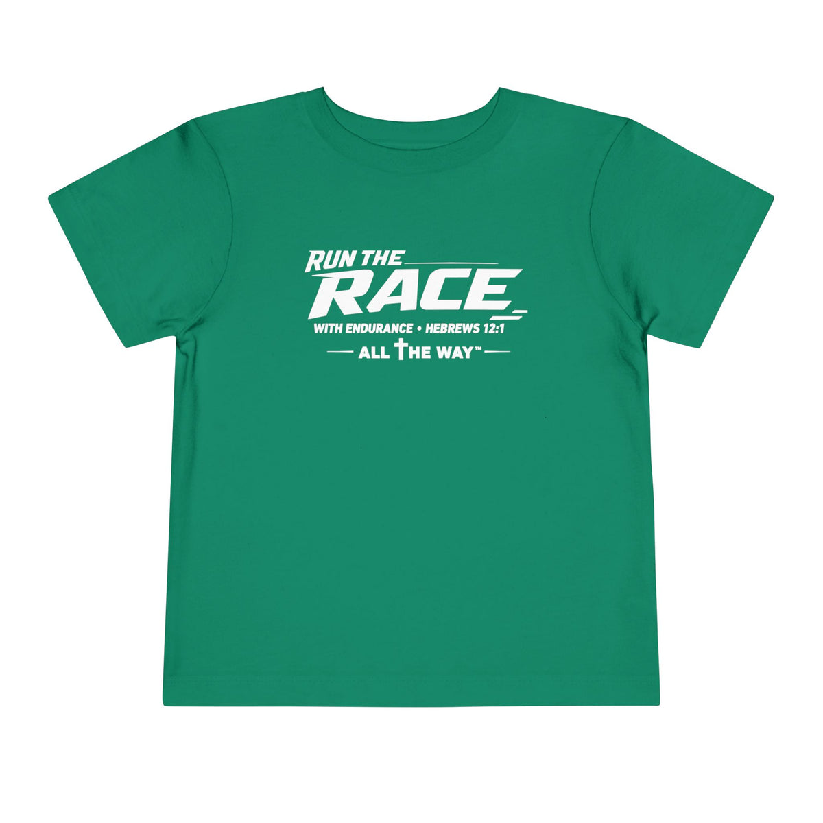 Toddler "Run the race" Hebrews 12:1