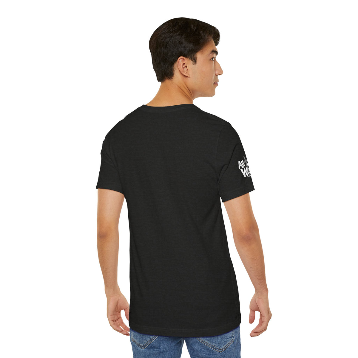 "Rooted" Colossians 2:7 Tee — Christian Faith Inspirational T-Shirt (Bella+Canvas 3001)