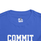 Toddler "Commit" Proverbs 16:3 Tee — Faith-Based Kids Shirt
