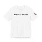 "Heaven is Waiting" Philippians 3:20 Faith Shirt  (Bella+Canvas 3001)