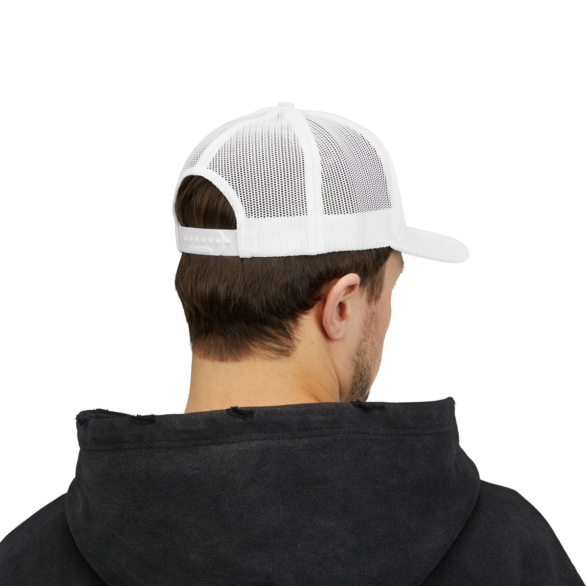 Snapback Trucker Cap — "COMMIT" Proverbs 16:3 Embroidered Christian Hat