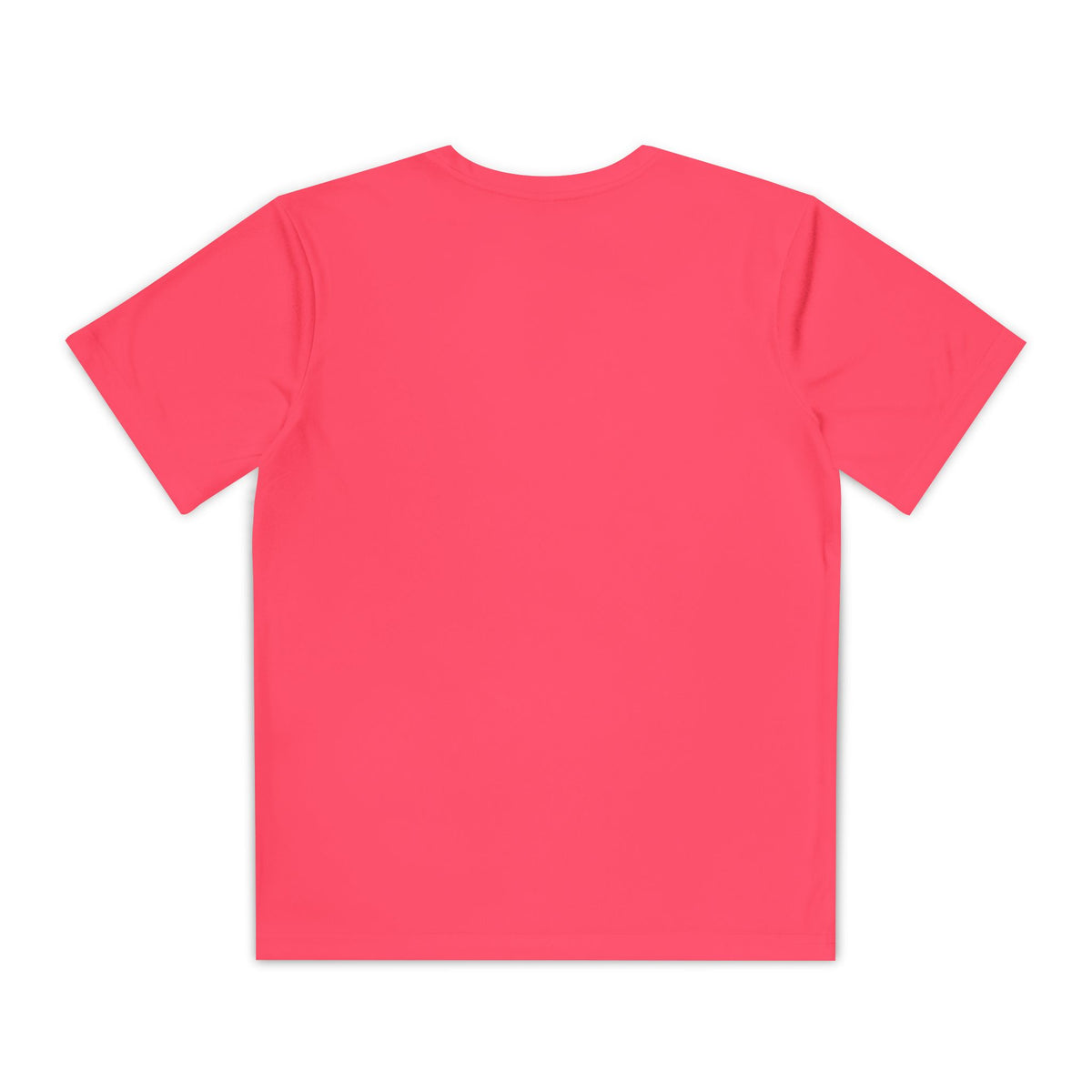 Youth "All the way" Matthew 10:38-39  Christian Motivational Shirt (Sport Tek) Black letters