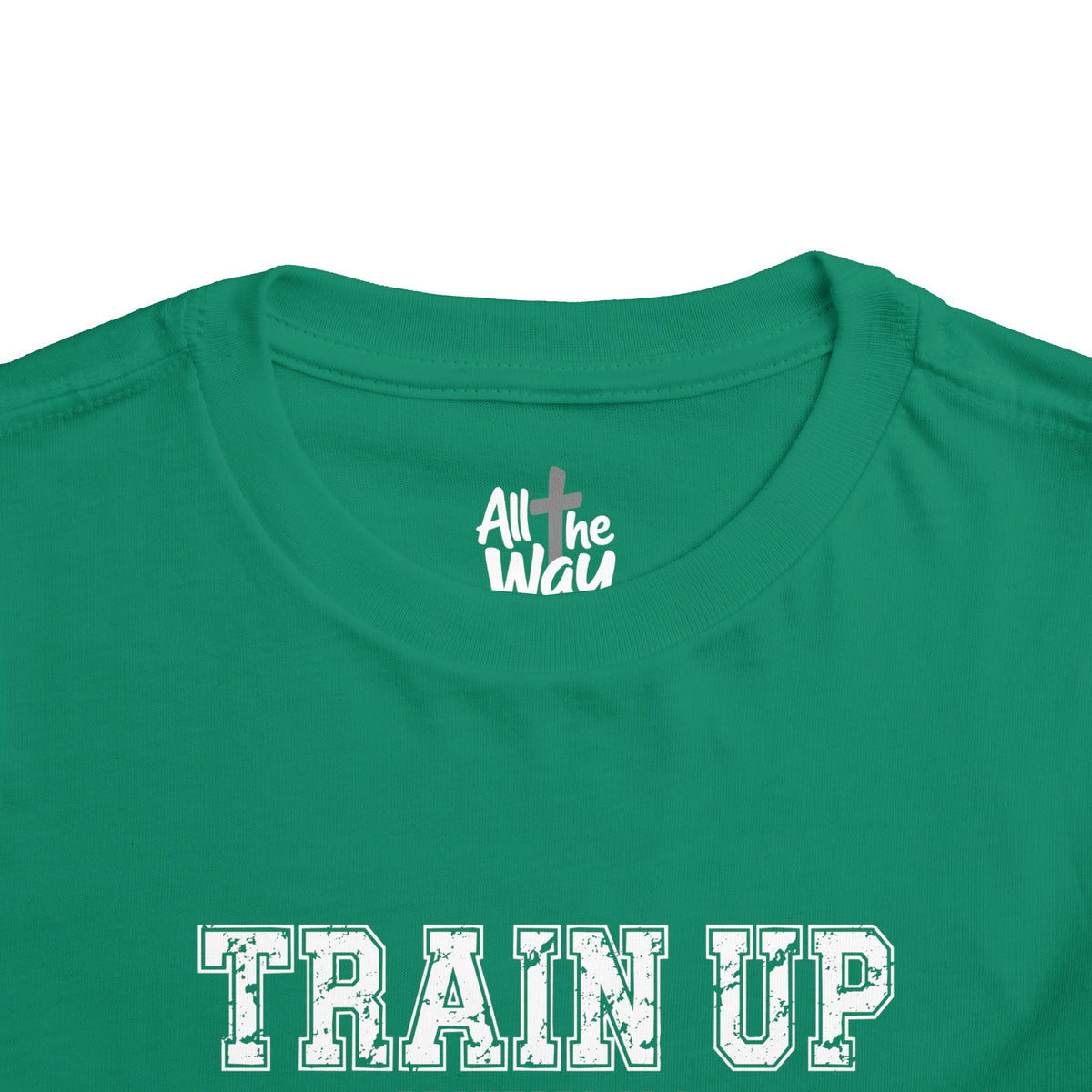 Toddler "TRAIN UP" Proverbs 22:6 Tee — Faith-Based Kids Shirt