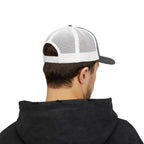 Snapback Trucker Cap — "COMMIT" Proverbs 16:3 Embroidered Christian Hat