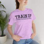 "Train Up" Proverbs 22:6 Tee — Christian Faith Inspirational T-Shirt (Bella+Canvas 3001)