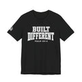 "Built Different" Psalm 139:14 Tee — Christian Faith Inspirational T-Shirt (Bella+Canvas 3001)