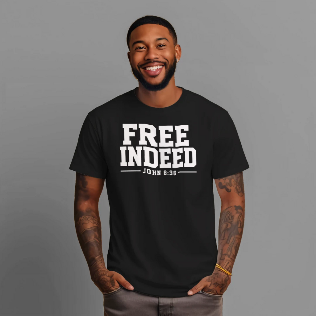 Youth "Freed Indeed" John 8:36 (Sport Tek rs) Performance Tee