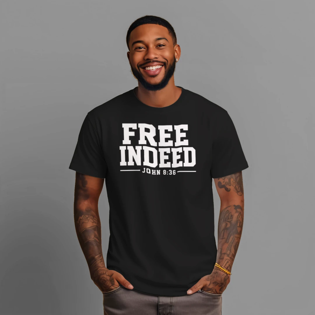 Youth "Freed Indeed" John 8:36 (Sport Tek rs) Performance Tee