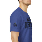 "Built Different" Psalm 139:14 Tee — Christian Faith Inspirational T-Shirt (Bella+Canvas 3001)