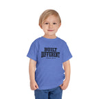 Toddler "Built Different"  Psalm 139:14 Tee — Faith-Based Kids Shirt