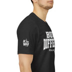"Built Different" Psalm 139:14 Tee — Christian Faith Inspirational T-Shirt (Bella+Canvas 3001)