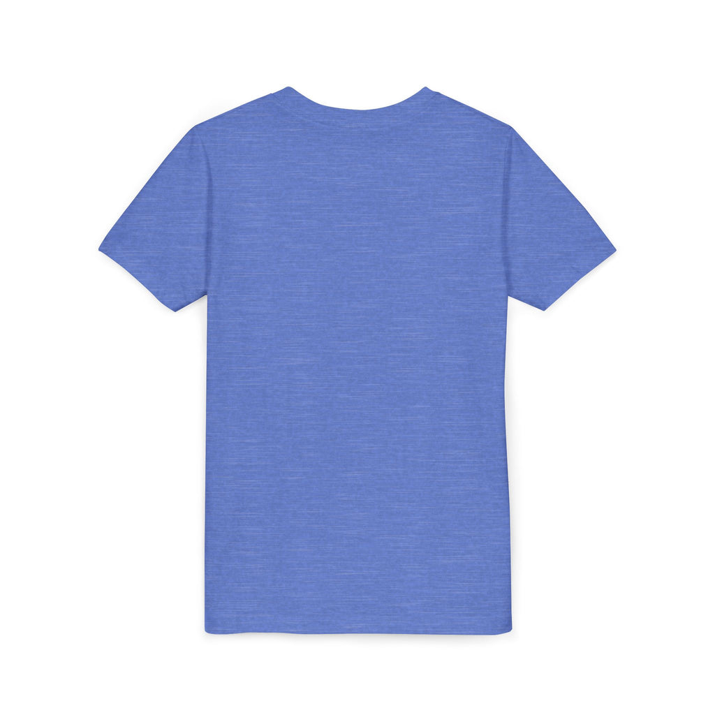 Youth Tee — "Built Different" Psalm 139:14 Christian Kids Shirt (Bella Canvas 3001y)