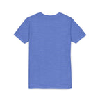 Youth Tee — "Built Different" Psalm 139:14 Christian Kids Shirt (Bella Canvas 3001y)