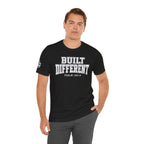 "Built Different" Psalm 139:14 Tee — Christian Faith Inspirational T-Shirt (Bella+Canvas 3001)