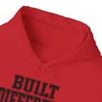 Hoodie — "Built Different" Psalm 139:14 Pullover