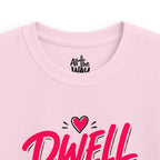 Girls 'Dwell' Psalm 91:1 Tshirt- Bella (Front and Back)