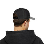 Snapback Trucker Cap — "COMMIT" Proverbs 16:3 Embroidered Christian Hat
