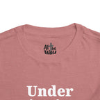 Toddler "Under His Wings" Psalm 91:4 Tee — Faith-Based Kids Shirt (Bella Canvas)